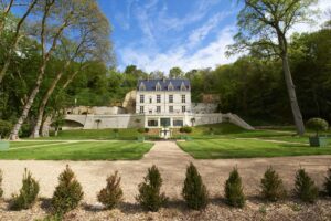 chateau-gaillard-amboise-vue-ciel-bleu