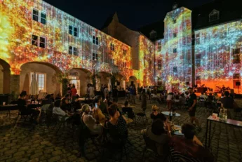 Spectacle nocturne château de Beaugency Loiret