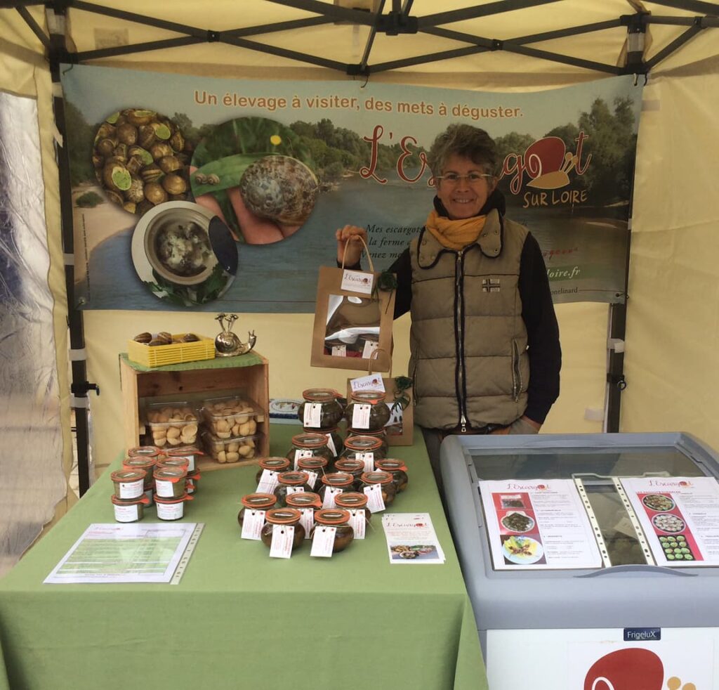 (c) l'escargot sur loire - marché