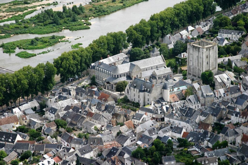 Beaugency vue du ciel par Snowheron