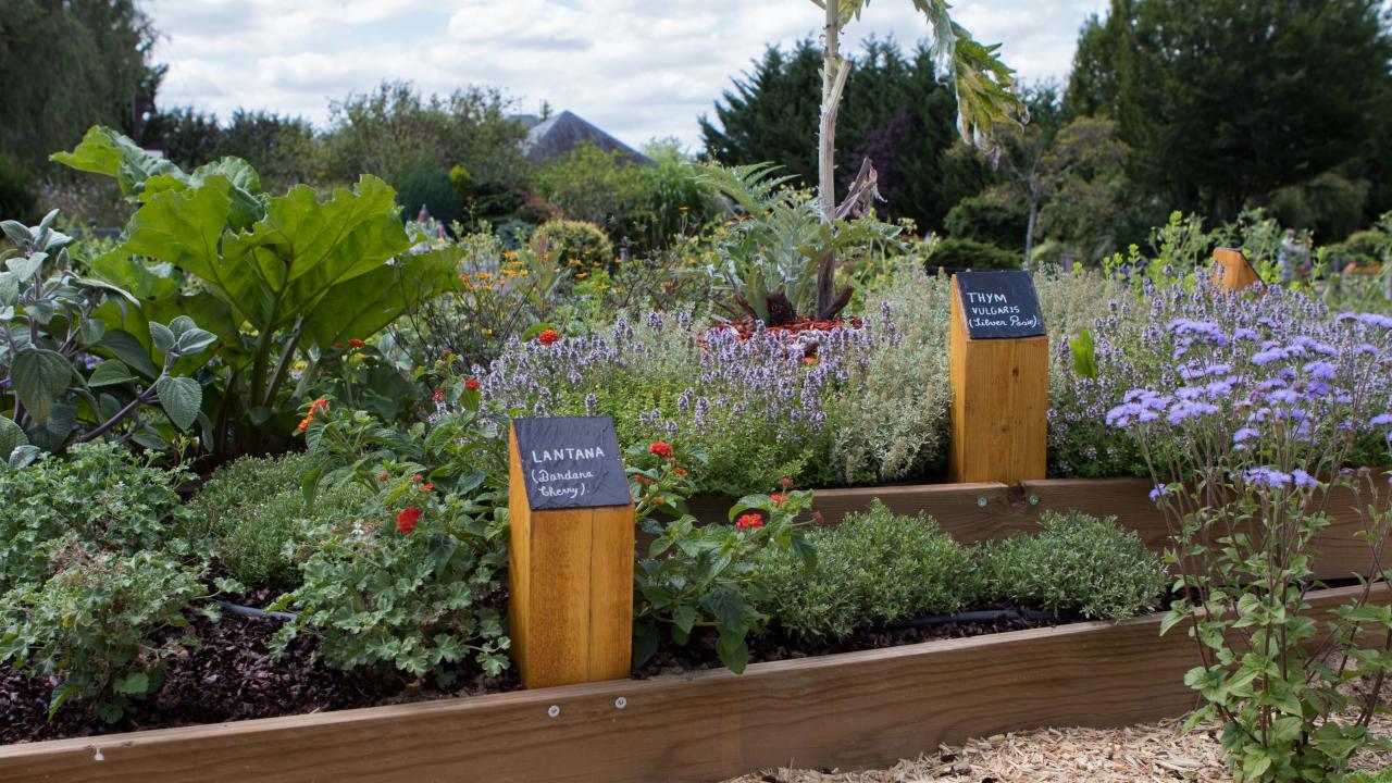 Jardin des senteurs © Parc Mini-Châteaux