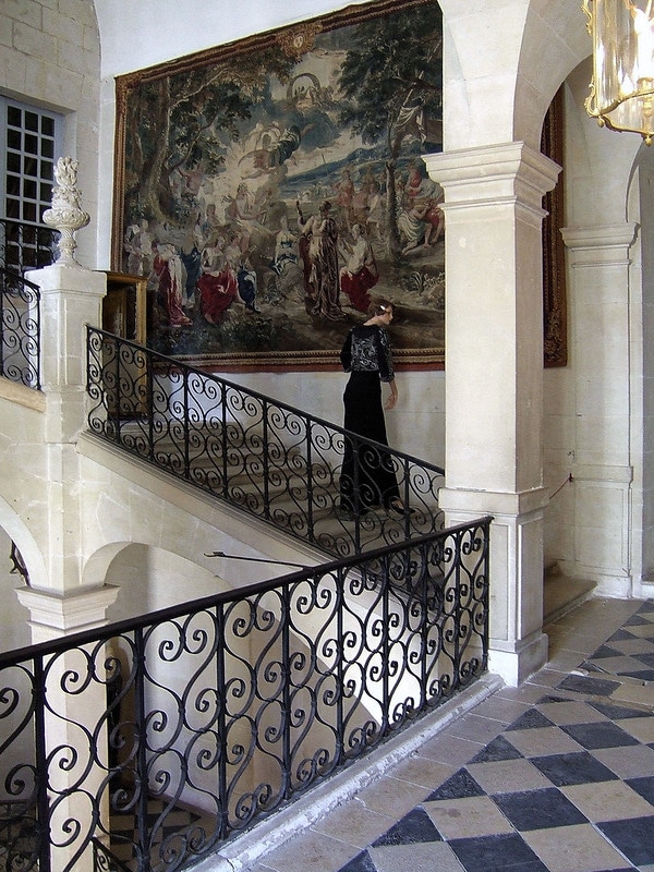 intérieur château d'ussé en touraine cc patrick flicr