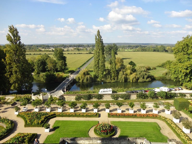 jardin château d'ussé © Vania Wolf cc Flickr