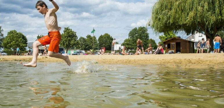 Baignade au Parc Capitaine - Bourgueil