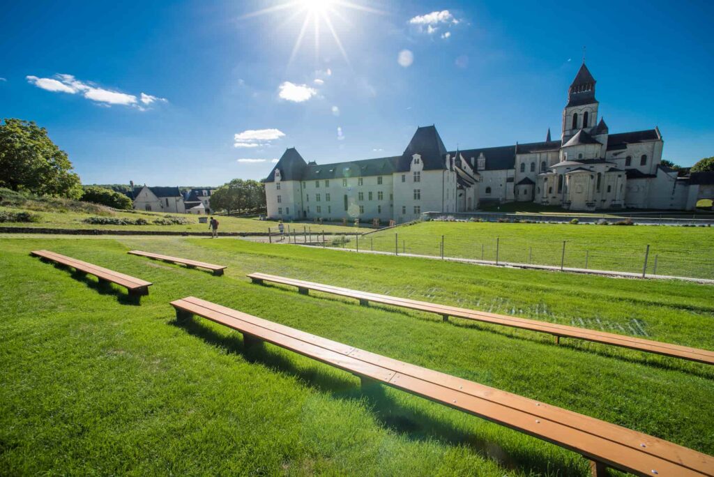 Théâtre de Verdure - Abbaye royale de Fontevraud (© David Darrault)