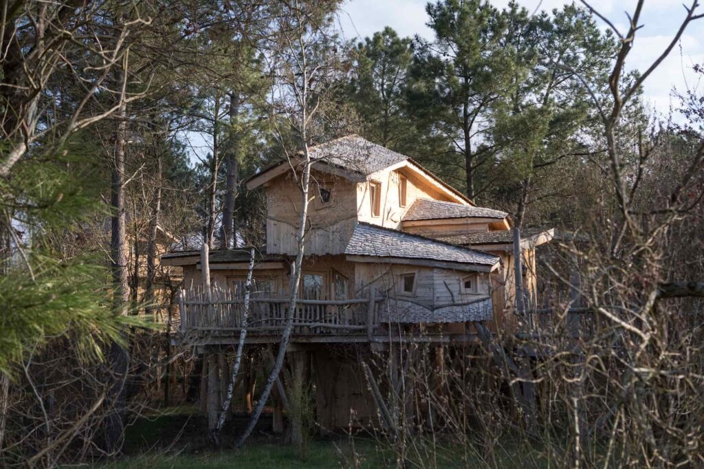 Cabane dans les arbres, Center Parcs - Domaine du Bois aux Daims