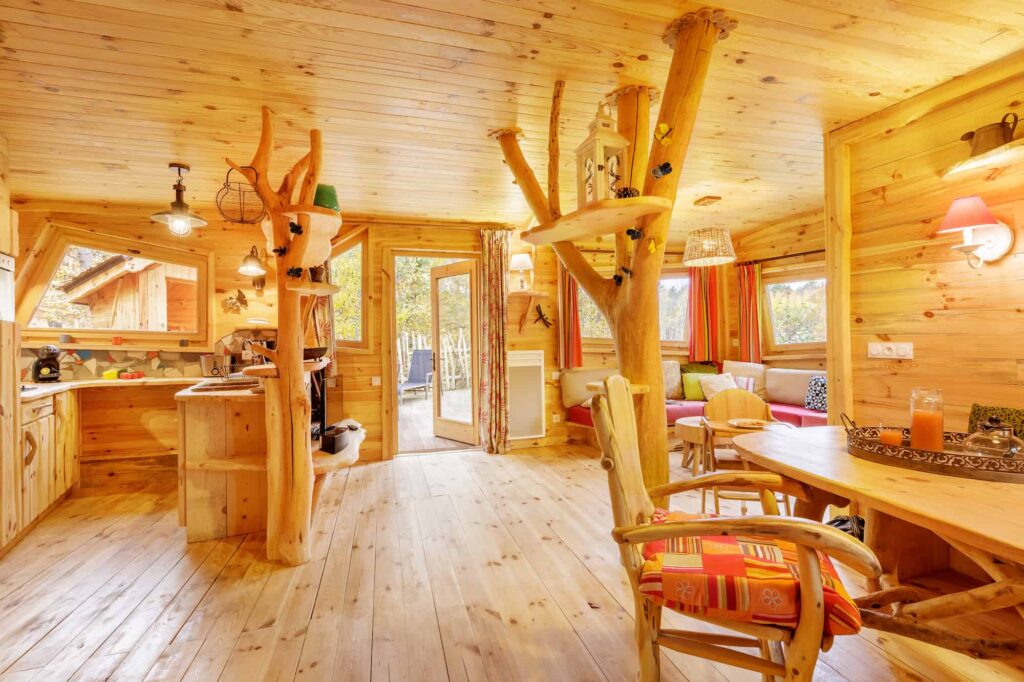 Cabane dans les arbres, Center Parcs - Domaine du Bois aux Daims