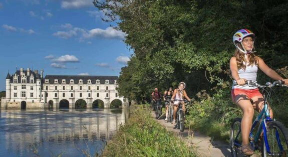 Balade à vélo le long du Cher