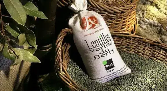 lentilles vertes du berry label rouge