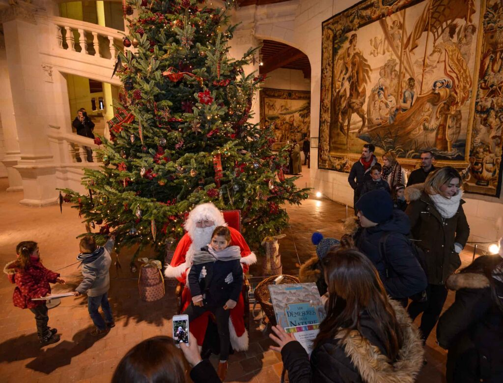 Rencontre avec le Père Noël à Chambord 2018 - © L. de Serres