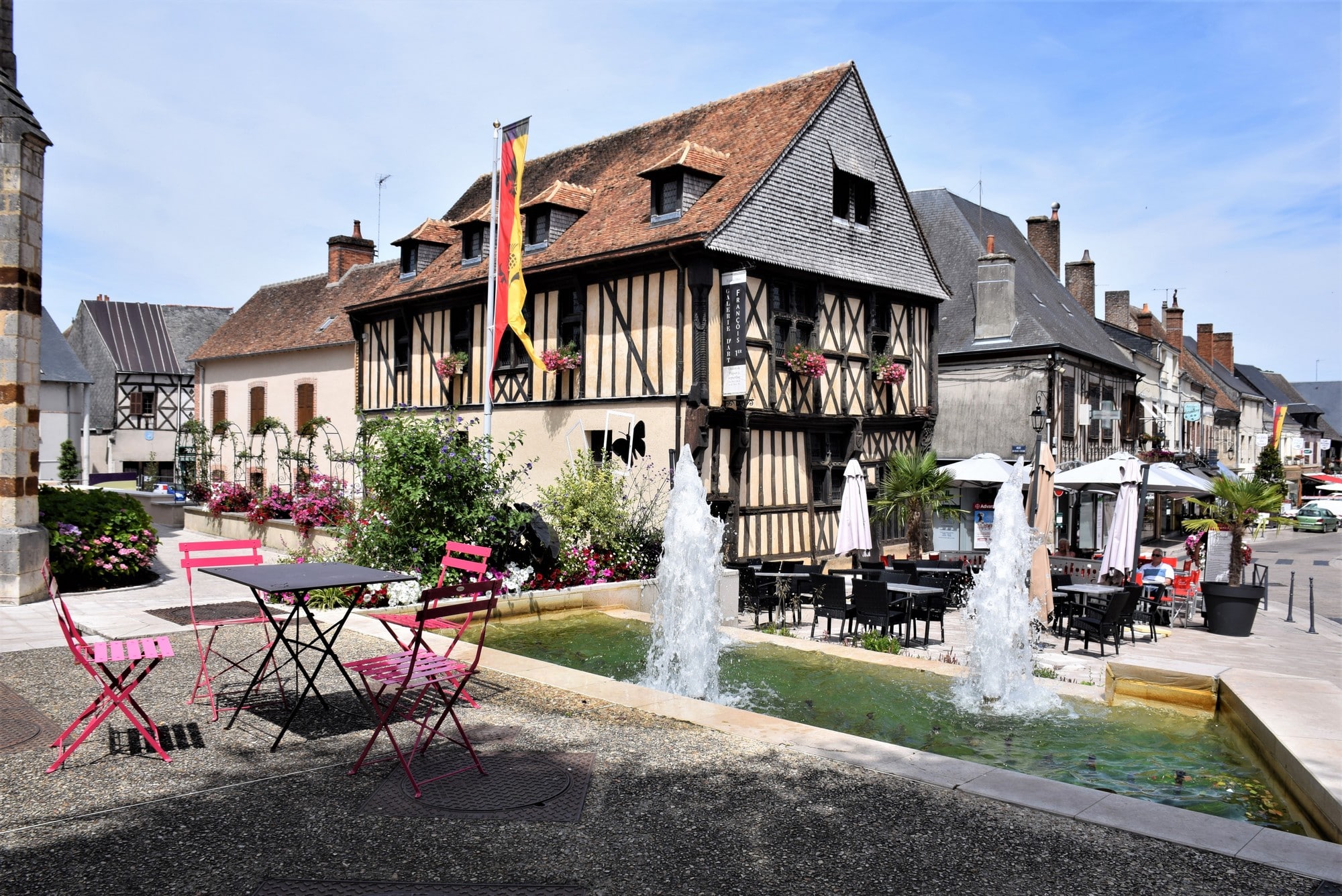 © Aubigny -Galerie François 1er et Maison Victorine