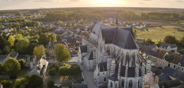 Basilique Notre-Dame de Cléry_vue sur le chevet_2