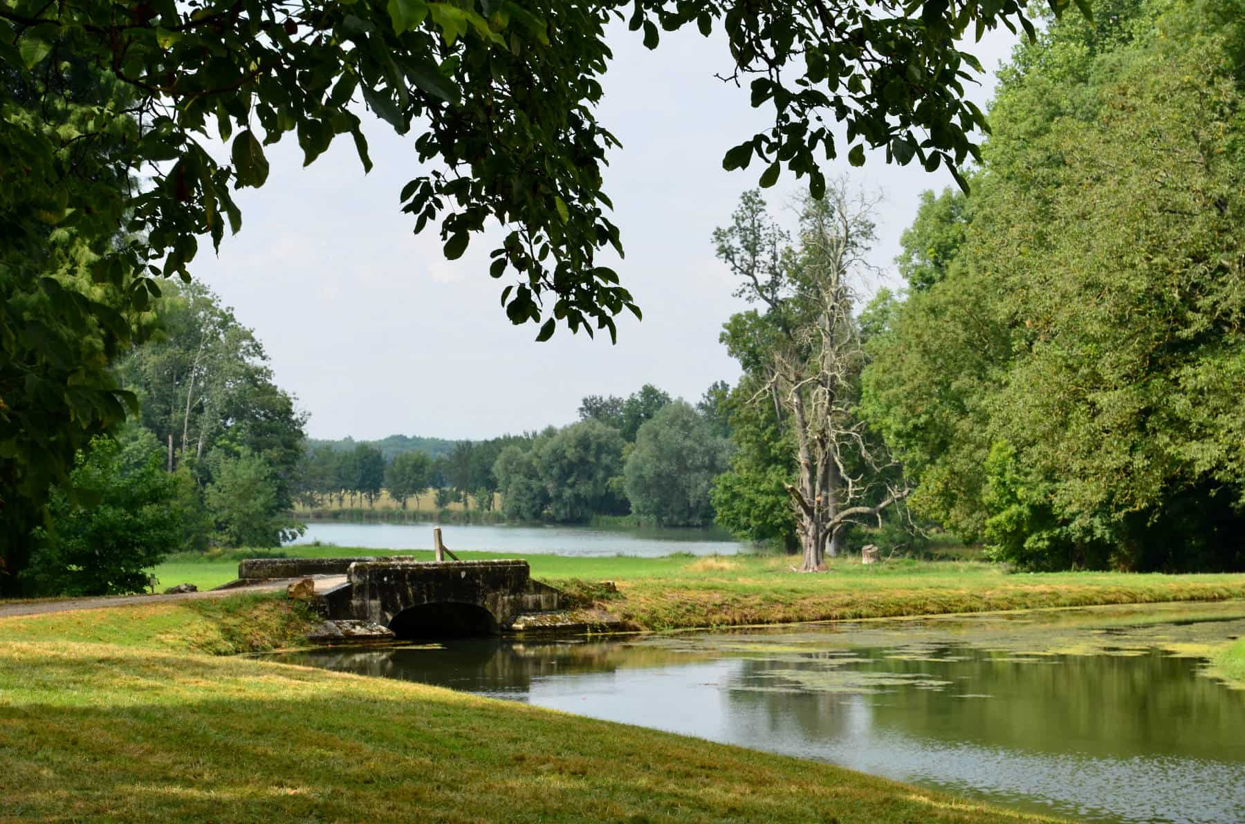 Le parc du château de Meillant