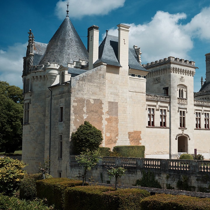 Château de Brézé en Anjou