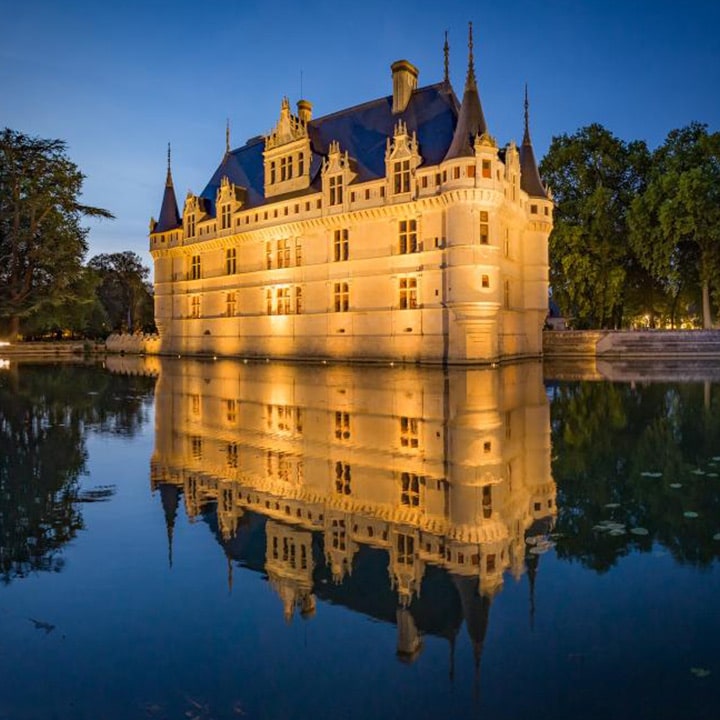 Château d'Azay le Rideau en Indre et Loire