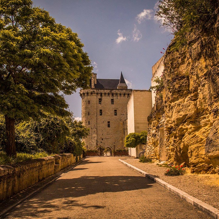 Forteresse royale de Chinon en Indre et Loire