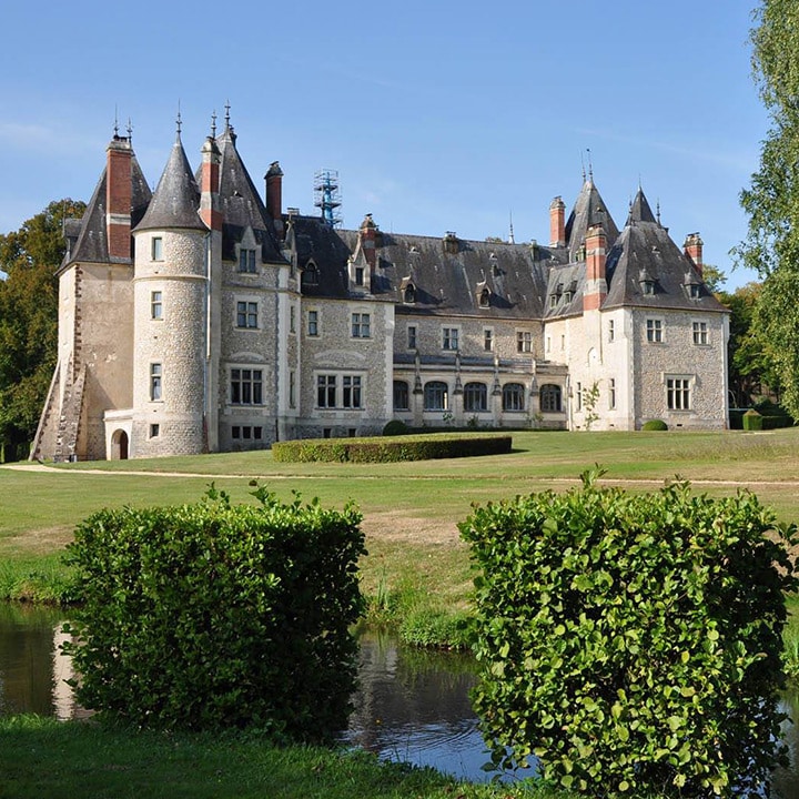 Château de la Verrerie Oizon dans le Berry