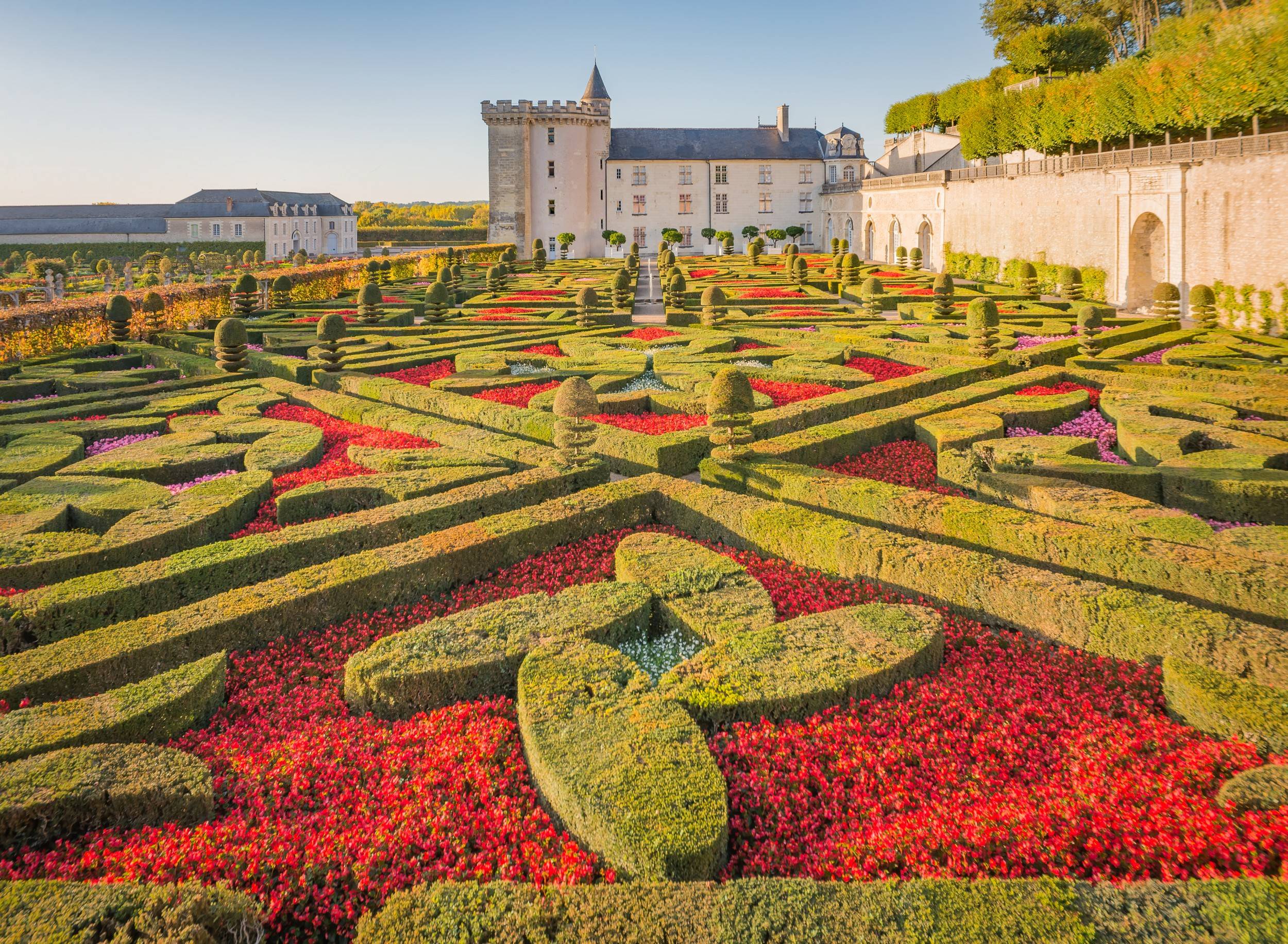 Jardin des Croix château de Villandry