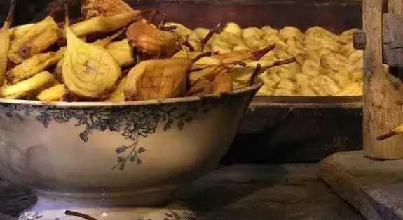 poire tapées