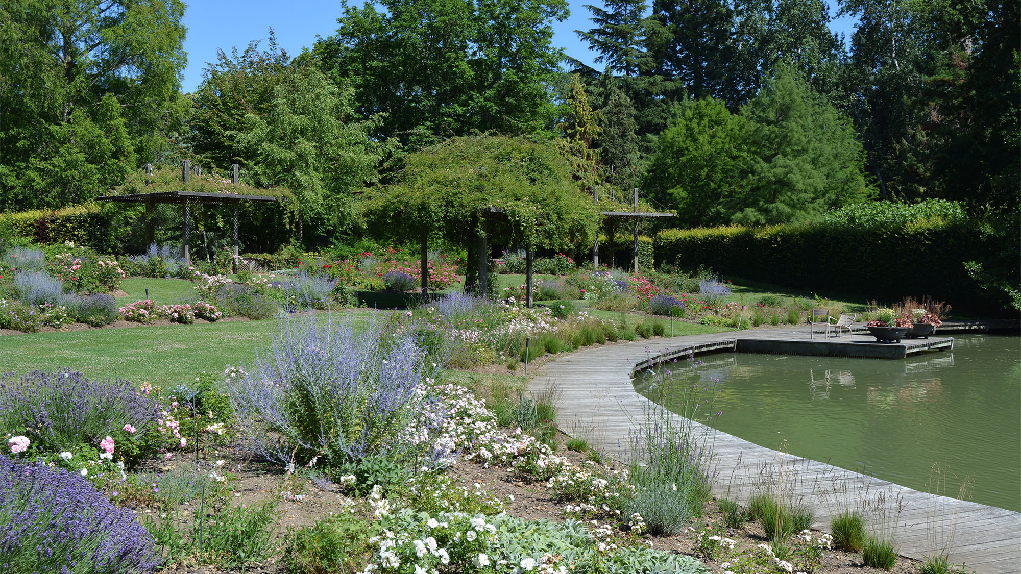 Parc Floral de la Source Orléans route de la rose loiret