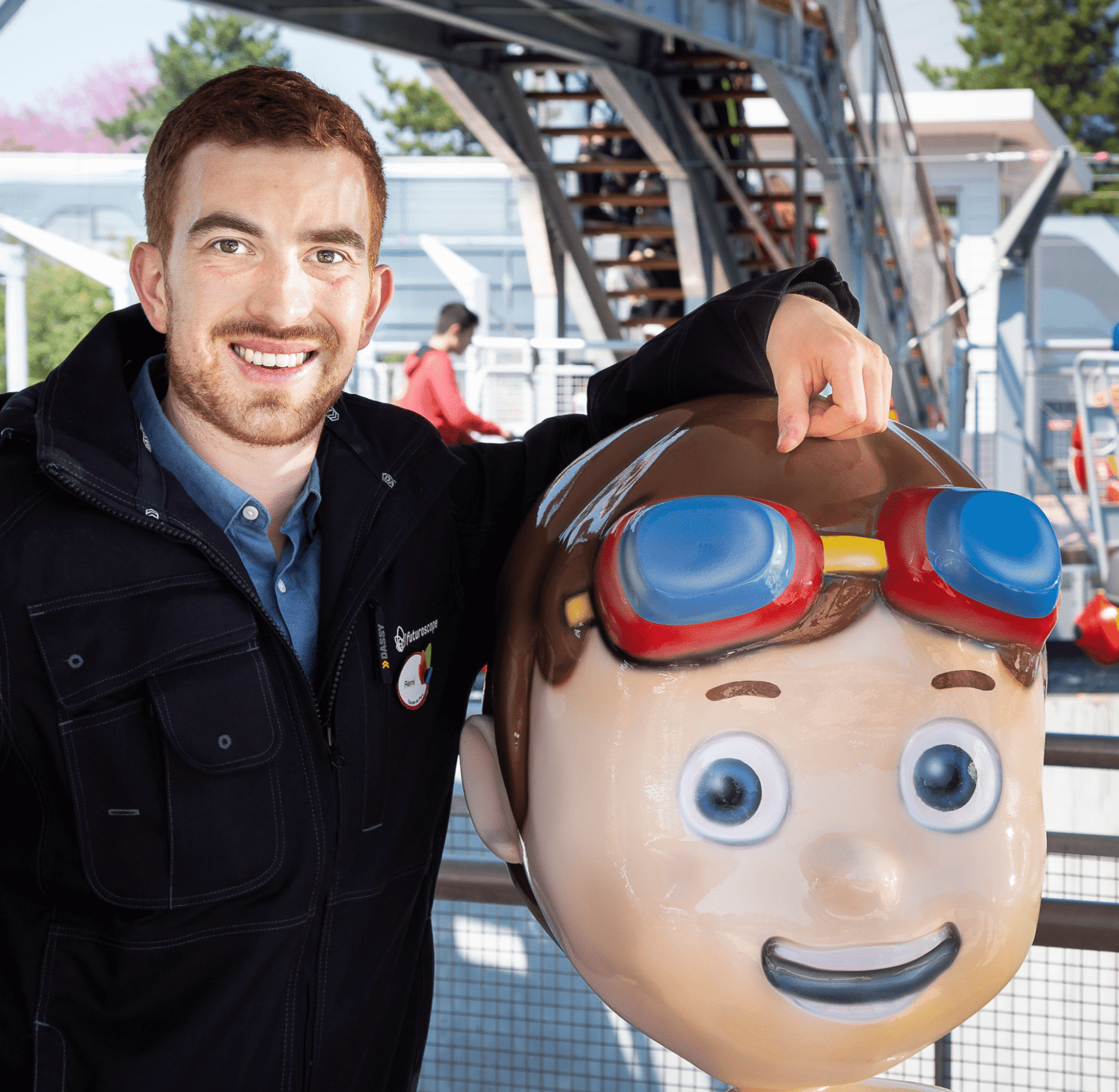 Rémi Codron chef de projets au Futuroscope