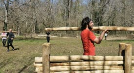 Parcours d'obstacles Loisirs Loire Valley - Portée de rondins