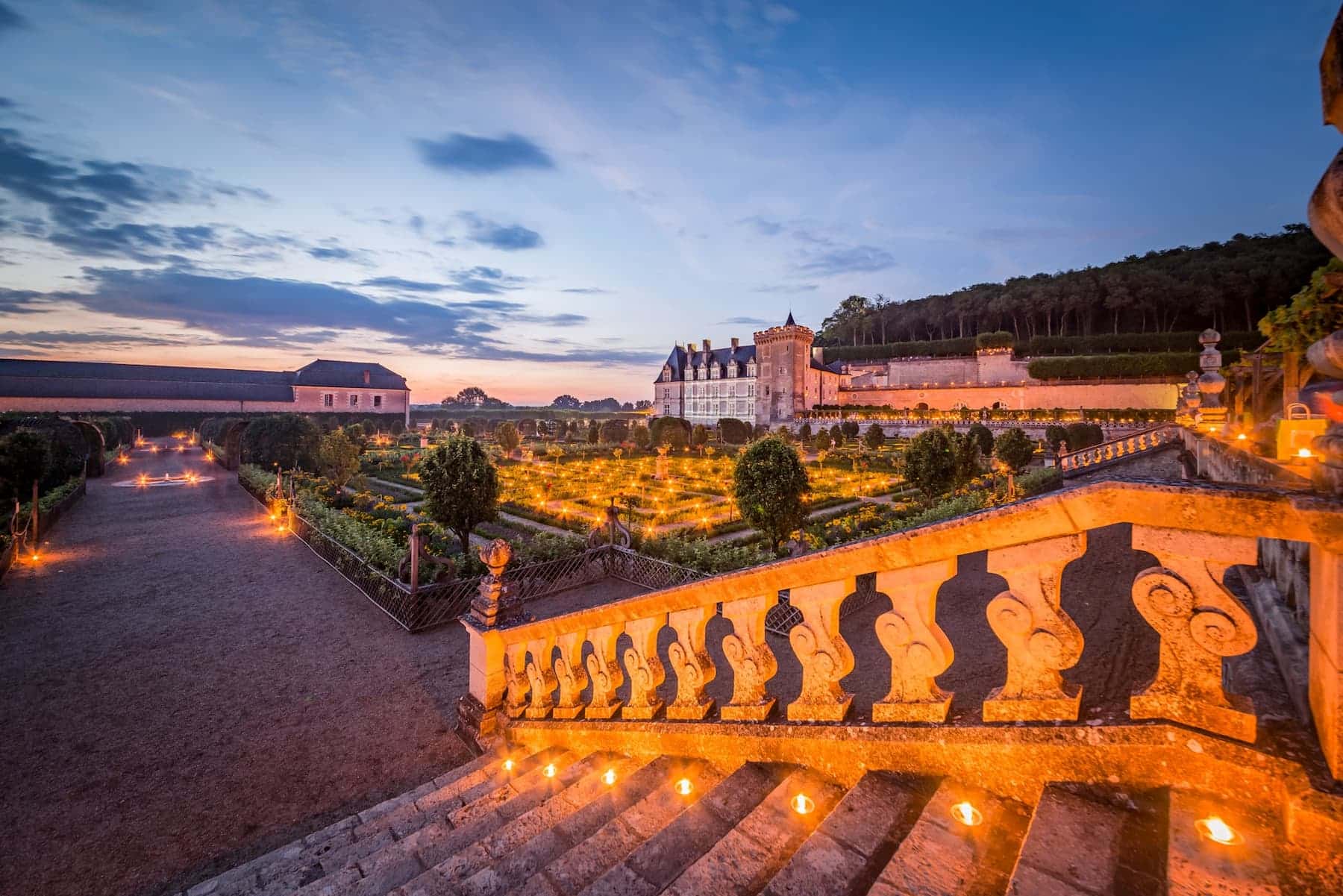 Nuits des Mille Feux à Villandry