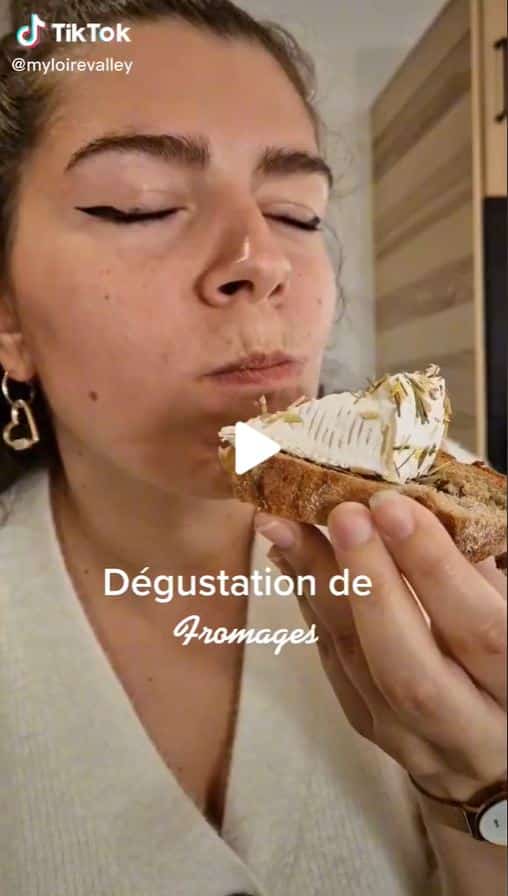 video degustation de fromages val de loire