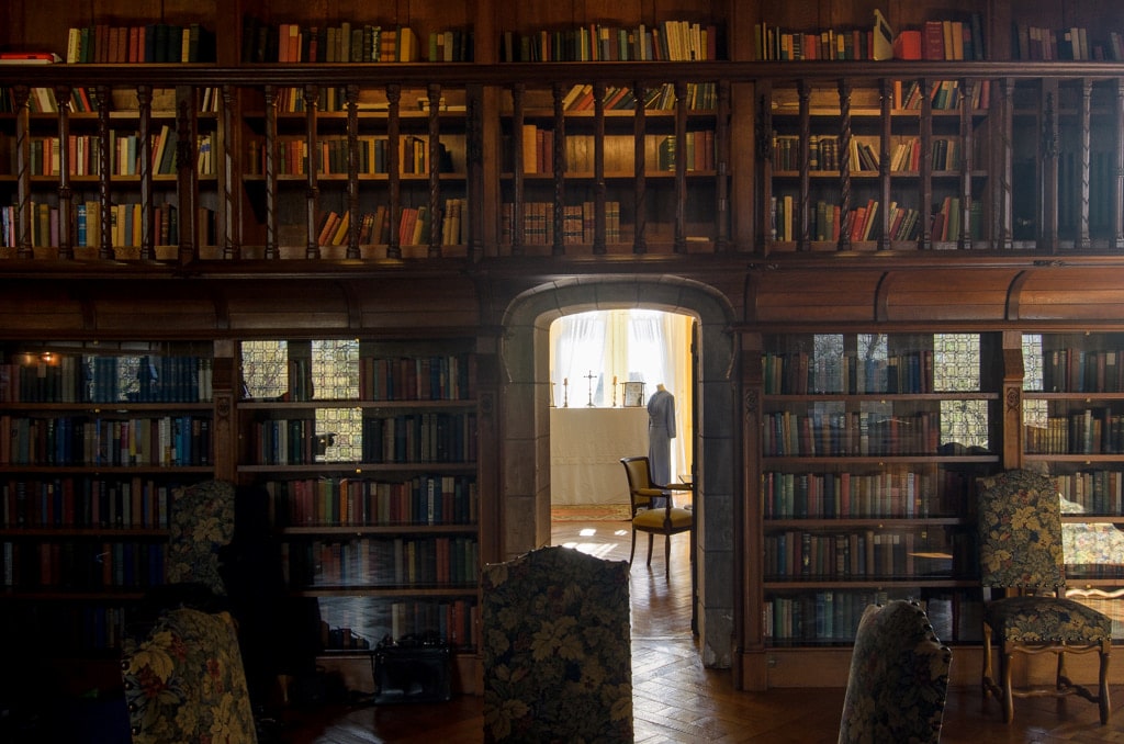 Bibliothèque château de Candé