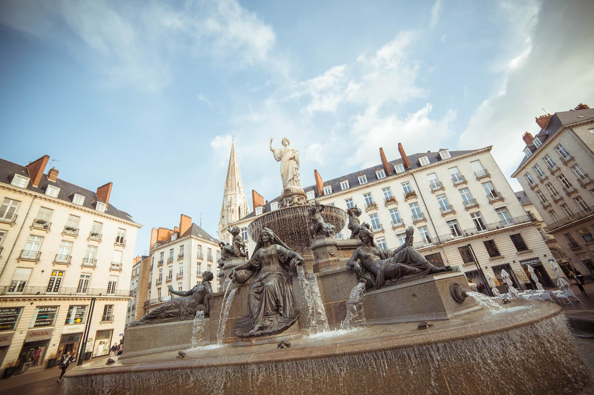 Place Royale Nantes © V. Bauza Photothèque Loire-Atlantique