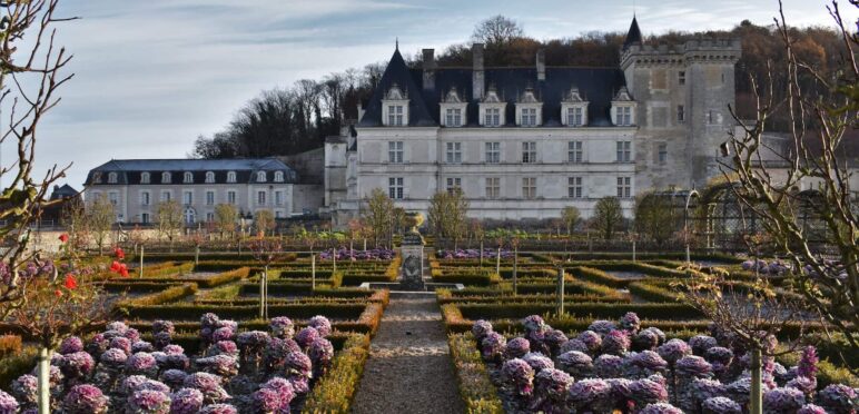 Château de Villandry en hiver