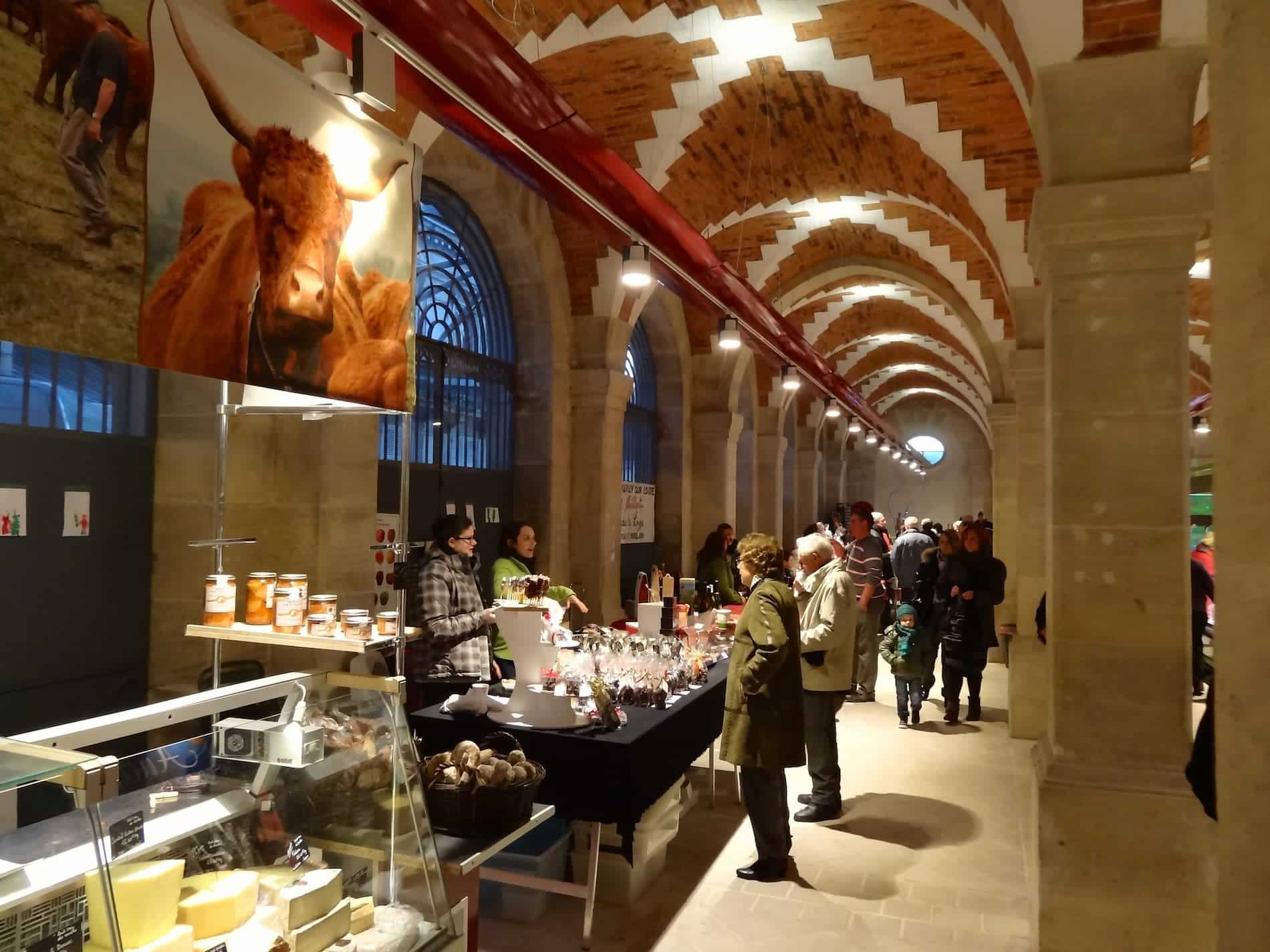 halle de clamecy marchés de la nièvre