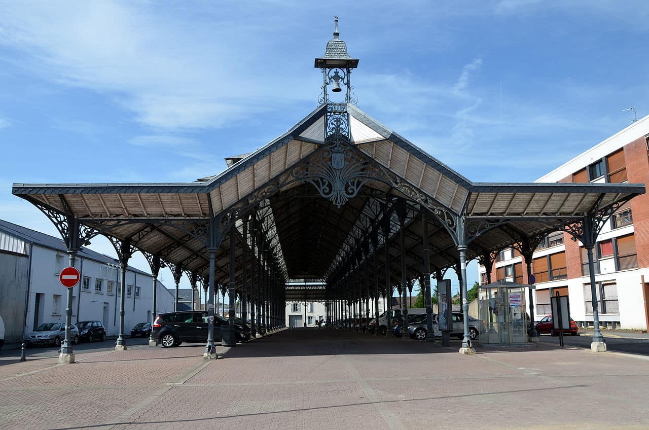 nouvelle halle de châteauneuf sur loire