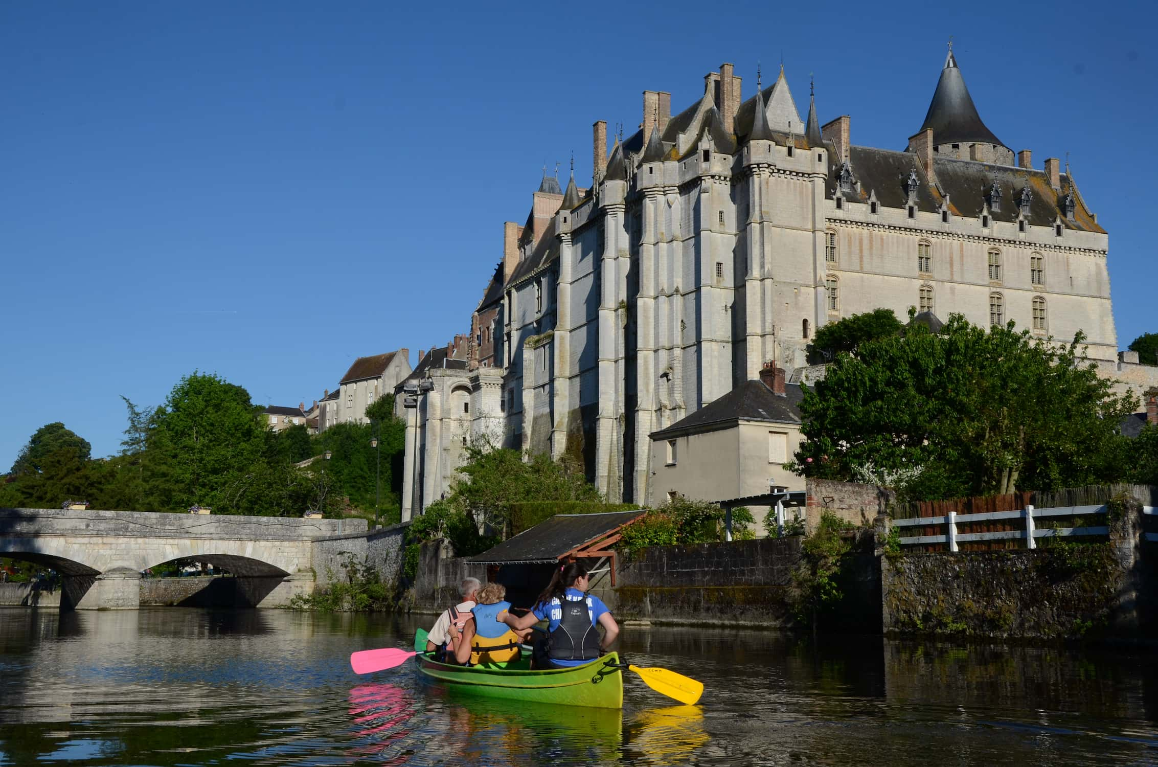 canoë sur le loir