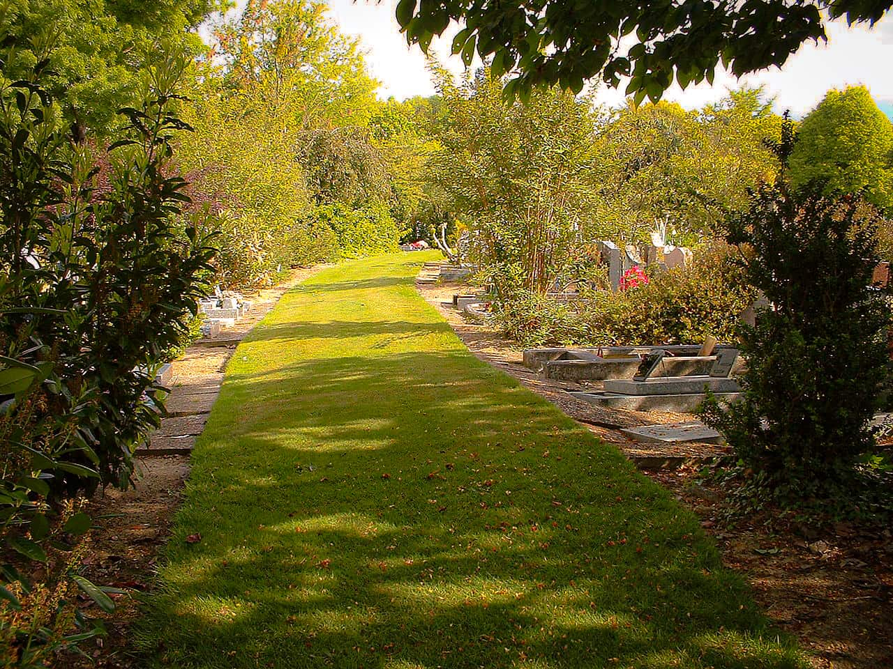 cimetière parc paysager nantes arboretum en val de loire