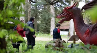 La terre des dragons au château de Meung-sur-Loire