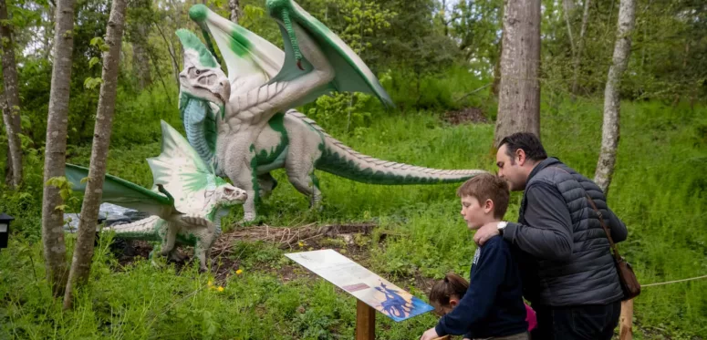 La terre des dragons au château de Meung-sur-Loire