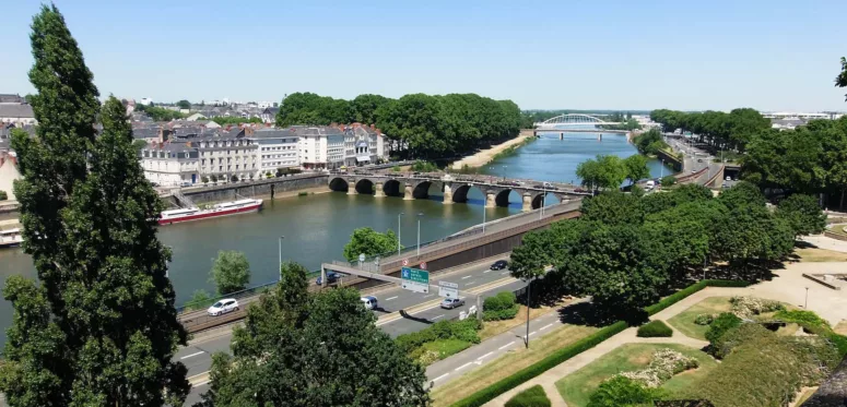 La ville d'Angers