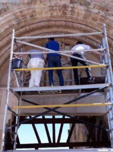 travaux église de donzy le pré