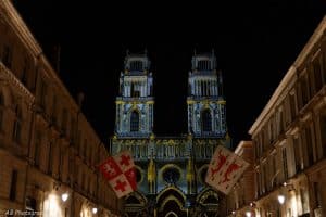 Spectacle son et lumière cathédrale Sainte Croix Orléans