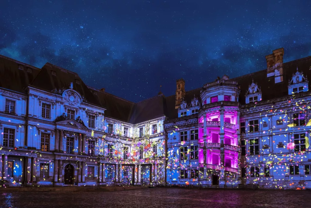 Le spectacle son et lumière du Château Royal de Blois