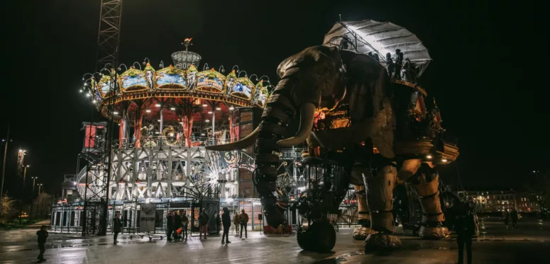 Nocturne, La Galerie des Machines, Les Machines de Nantes David Gallard / LVAN